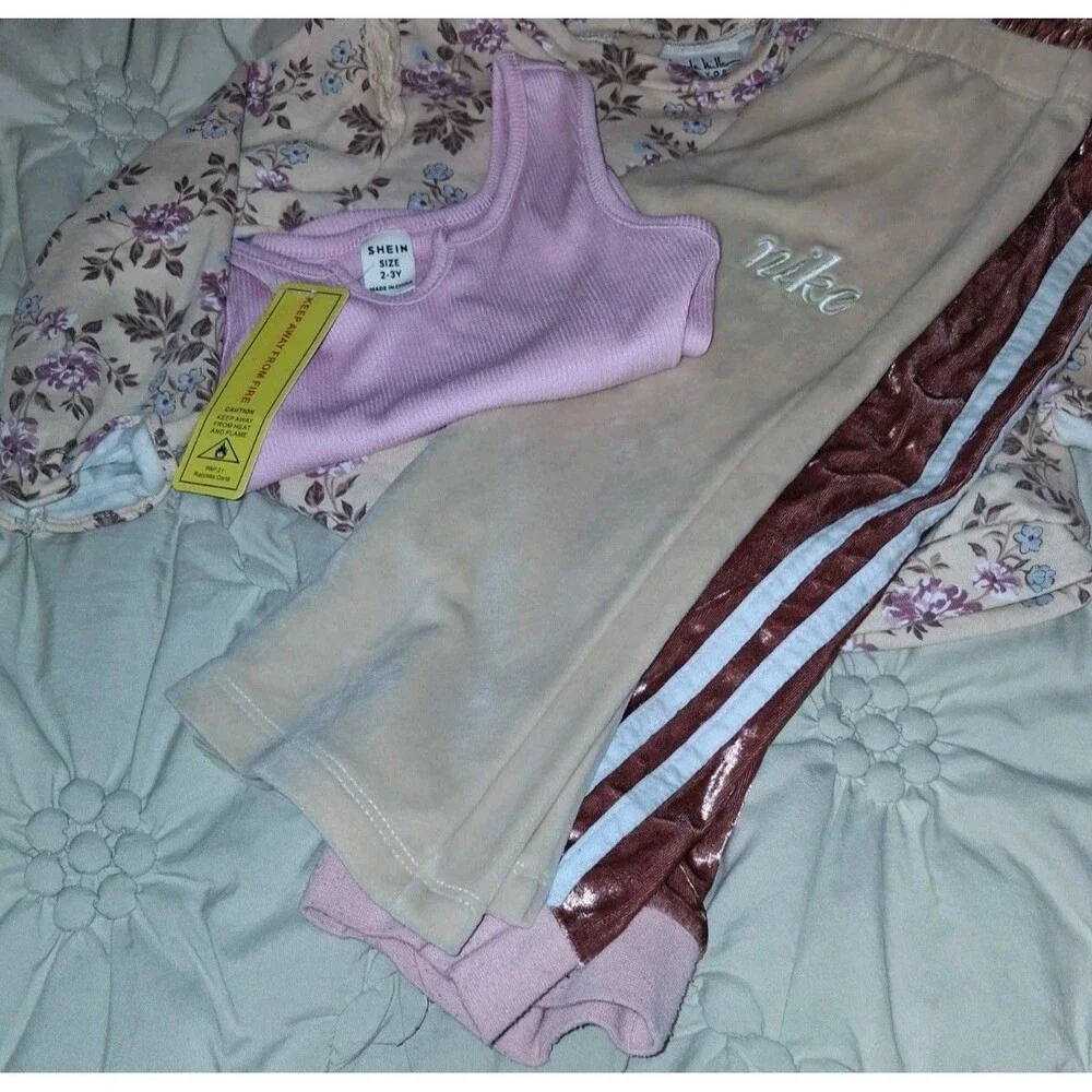 Nike Baby Girl 2 T Nicole Miller Mix And Match Set Budle Lot